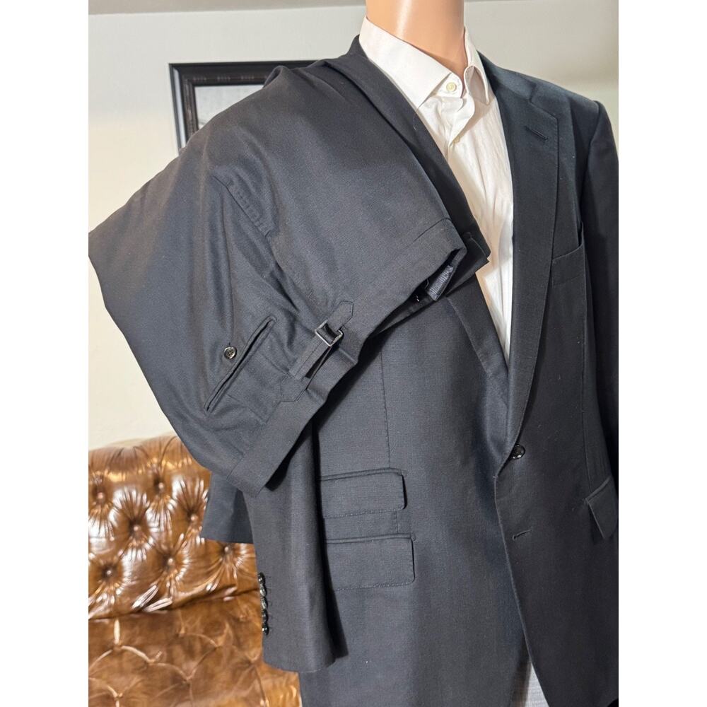 Tom Ford Black 2PC Suit Wool Silk 50R(60R EU) 42x28 Trousers O'Connor